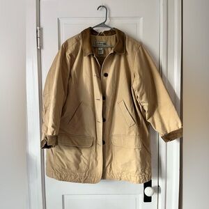 LL Bean Plus Size Barn Jacket